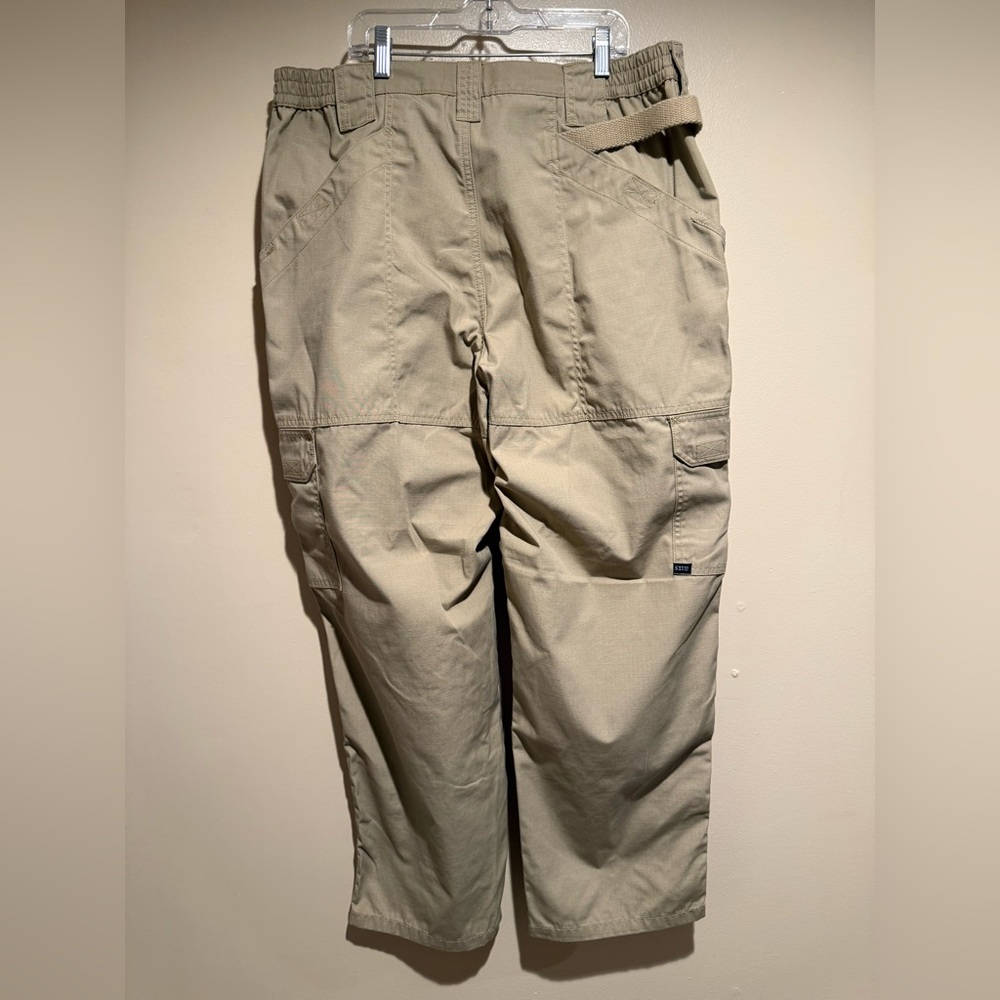 5.11 Tactical Men's Cargo Pants - Tan - Picture 4 of 6